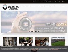 Tablet Screenshot of escuelaces.com